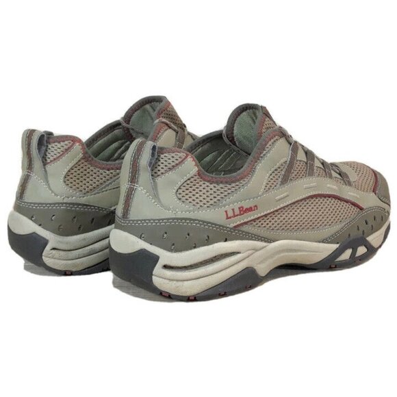 L.L. Bean Trail Model 4 Ventilated Hiking‎ Shoes Green Mens Size 11 Wide Width